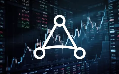 Abstrakte Darstellung eines volatilen und rückläufigen Aktienmarktes in kühlen Blautönen. - Foto: über boerse-global.de