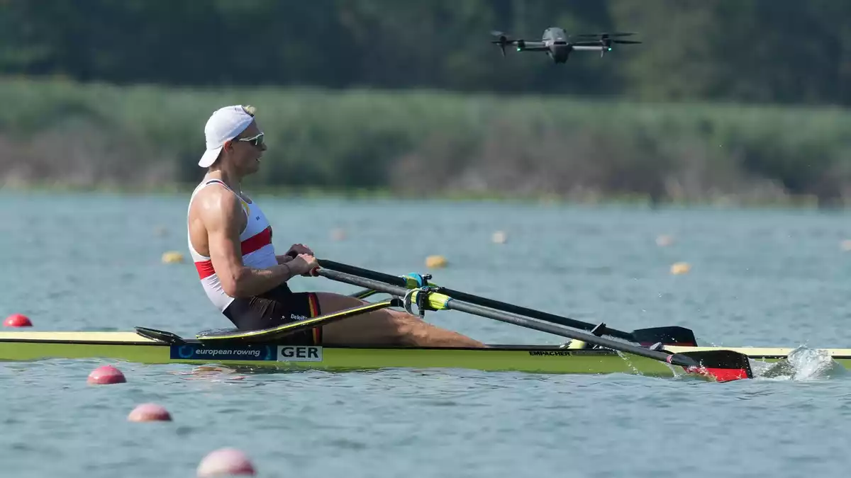 Oliver Zeidler sicherte sich bei der Ruder-WM Gold im Einer. (Archivbild) - Bild: Antonio Calanni/AP/dpa