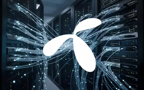 Abstrakte Darstellung moderner Telekommunikationsinfrastruktur mit Glasfaserkabeln und Servern in einem Rechenzentrum. - Foto: über boerse-global.de