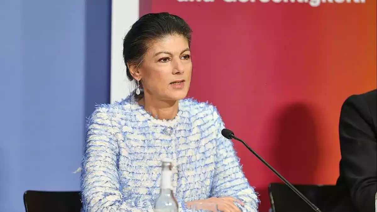 Wagenknecht: Bisher kein Gespräch mit AfD-Spitzenkandidat Siegmund