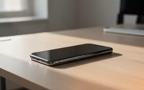 Modernes Smartphone auf einem minimalistischen Schreibtisch bei natürlichem Tageslicht. - Foto: über boerse-global.de