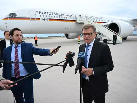 «Es ist nicht automatisch so, dass jeder in die Europäische Union strebt», so Außenminister Johann Wadephul. - Foto: Michael Brandt/dpa