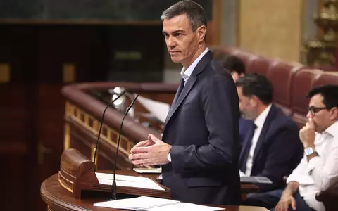 Spaniens Regierungschef Pedro Sánchez hat Falschinformationen in sozialen Netzwerken für den Massenandrang auf die Nordafrika-Exklave Ceuta von Ende Juli mitverantwortlich gemacht. (Archivbild) - Foto: Eduardo Parra/EUROPA PRESS/dpa