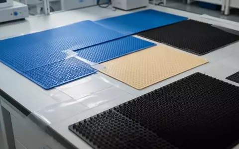 Industrielle antistatische Matten und Bodenbeläge in einer sterilen Laborumgebung. - Foto: über boerse-global.de