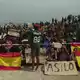 Tausende Migranten in Ceuta wollen nicht zurück nach Marokko. Sie hoffen auf ein besseres Leben in Spanien. (Archivbild) - Bild: Sven Kaeuler/dpa