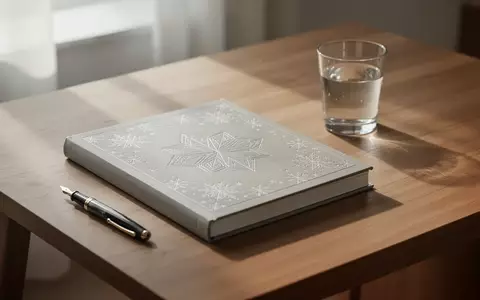 Ein minimalistisches Buch auf einem Holztisch bei natürlichem Tageslicht, symbolisch für anspruchsvolle Adventskalender. - Foto: über boerse-global.de