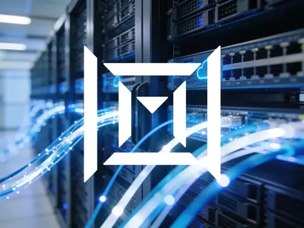 Modernes Rechenzentrum mit leuchtenden Glasfaserkabeln als Symbol für Cloud-Infrastruktur und Halbleitertechnologie. - Foto: über boerse-global.de