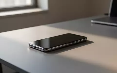 Ein modernes Smartphone liegt auf einem minimalistischen Schreibtisch in hellem, natürlichem Licht. - Foto: über boerse-global.de