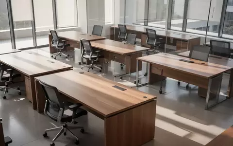 Ein modernes, leeres Büro einer Kommunalverwaltung mit aufgeräumten Schreibtischen und natürlichem Lichteinfall. - Foto: über boerse-global.de