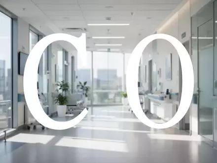 Heller, moderner Innenraum einer medizinischen Einrichtung mit Fokus auf Architektur und professionelle Gesundheitsversorgung. - Foto: über boerse-global.de