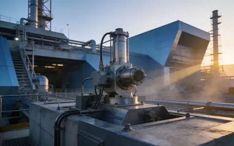 Moderne Uran-Minenanlage bei Sonnenaufgang mit professioneller Beleuchtung - Foto: über boerse-global.de