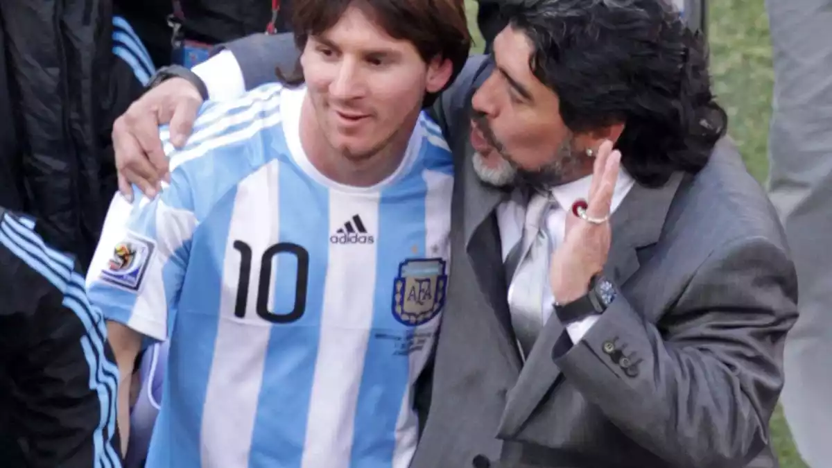 Messi wurde Maradonas legitimer Nachfolger. (Archivbild) - Bild: Jon Hrusa/EPA/dpa