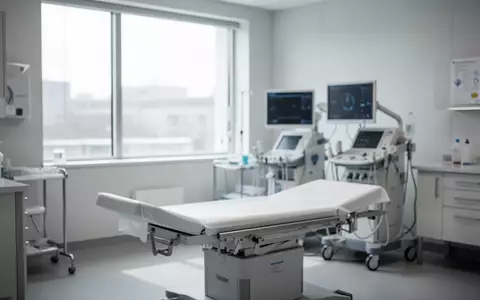Ein heller, moderner klinischer Untersuchungsraum in einem Krankenhaus mit hochwertiger medizinischer Ausstattung. - Foto: über boerse-global.de