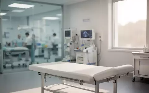Ein heller, steriler Behandlungsraum in einer medizinischen Einrichtung mit sanftem Tageslicht. - Foto: über boerse-global.de