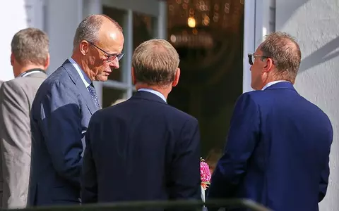 Friedrich Merz, Johann Wadephul und Alexander Dobrindt (Archiv) - Foto: via dts Nachrichtenagentur