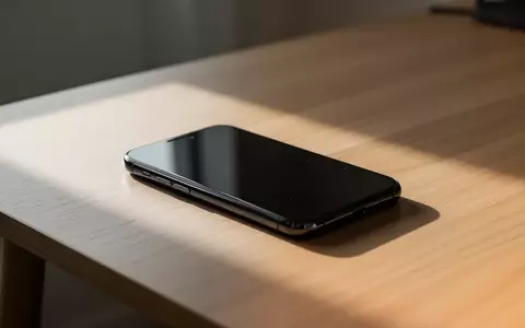 Ein modernes Smartphone auf einem minimalistischen Schreibtisch in natürlichem Licht. - Foto: über boerse-global.de