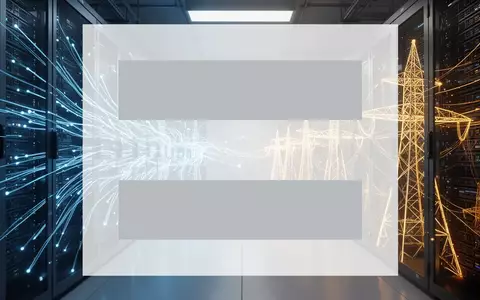 Abstrakte Darstellung einer modernen Hochleistungs-Rechenzentrumsinfrastruktur mit Fokus auf Energie und Datenströme. - Foto: über boerse-global.de