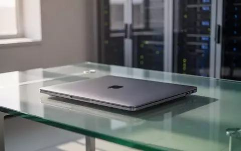 Ein geschlossener Laptop auf einem modernen Schreibtisch in einer hellen, professionellen Arbeitsumgebung. - Foto: über boerse-global.de