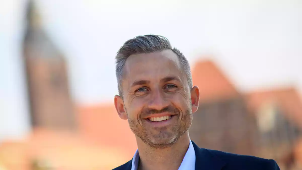 Ulrich Siegmund - ein Verkaufstalent für Raumdüfte und AfD-Politik. - Bild: Klaus-Dietmar Gabbert/dp/dpa