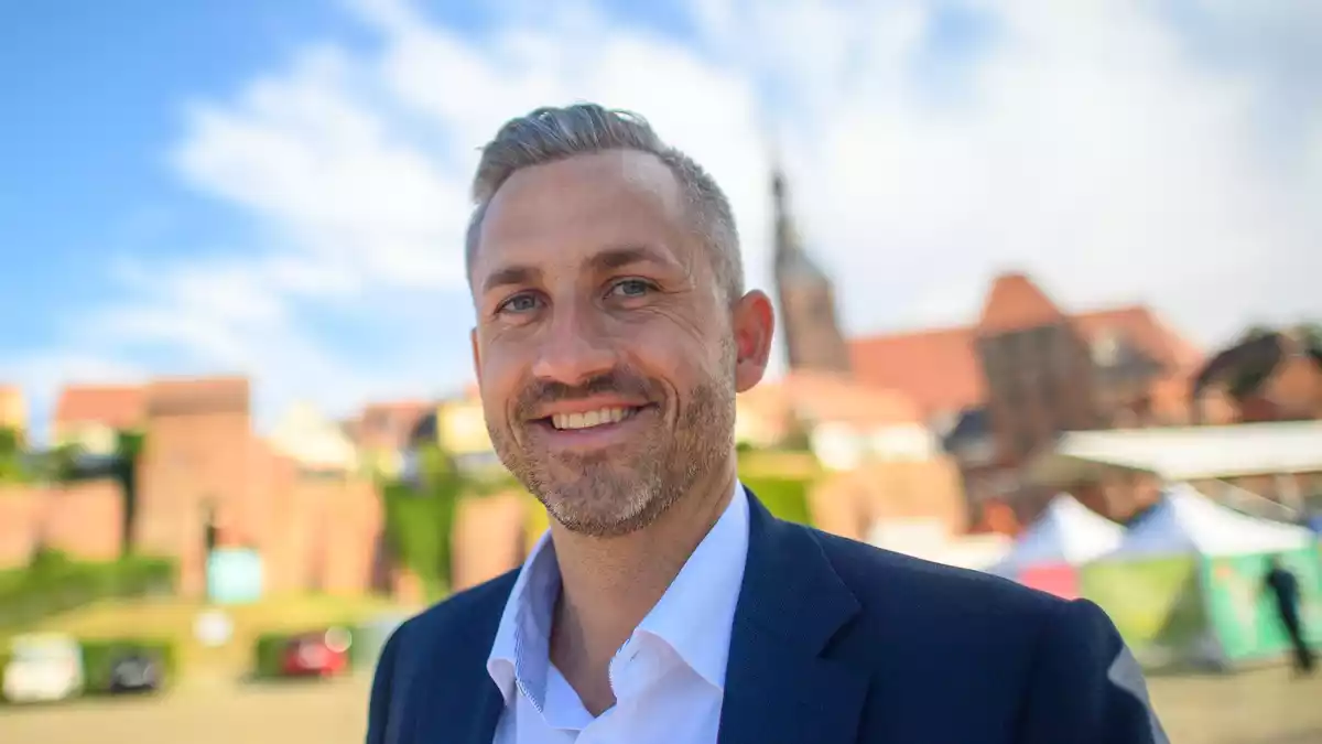Ulrich Siegmund - ein Verkaufstalent für Raumdüfte und AfD-Politik. - Bild: Klaus-Dietmar Gabbert/dp/dpa