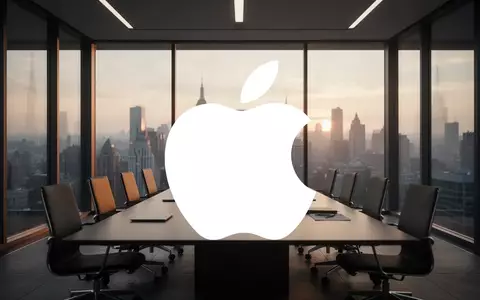 Abstrakte Darstellung einer modernen Firmenzentrale mit Blick auf eine Skyline bei Sonnenaufgang als Symbol für Führung. - Foto: über boerse-global.de