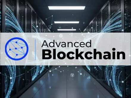 Abstrakte Darstellung einer modernen Blockchain-Infrastruktur mit leuchtenden Datenleitungen und digitaler Vernetzung. - Foto: über boerse-global.de