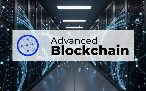 Abstrakte Darstellung einer modernen Blockchain-Infrastruktur mit leuchtenden Datenleitungen und digitaler Vernetzung. - Foto: über boerse-global.de