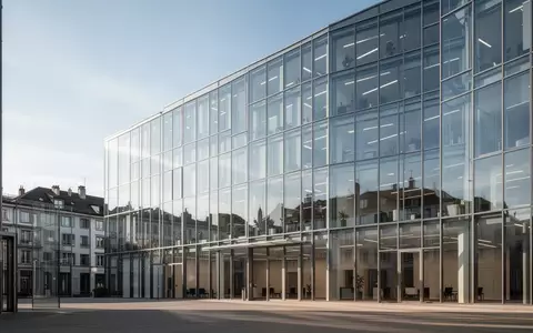 Modernes Bürogebäude in Zürich bei Tageslicht als Symbol für Cybersicherheit und Unternehmenswachstum. - Foto: über boerse-global.de