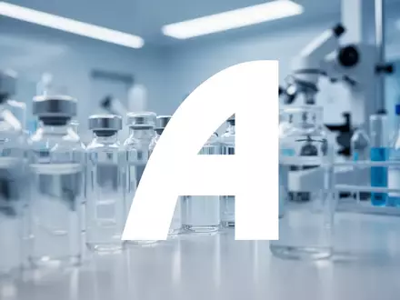 Abstrakte Darstellung eines modernen pharmazeutischen Forschungslabors mit Fokus auf medizinische Innovation. - Foto: über boerse-global.de