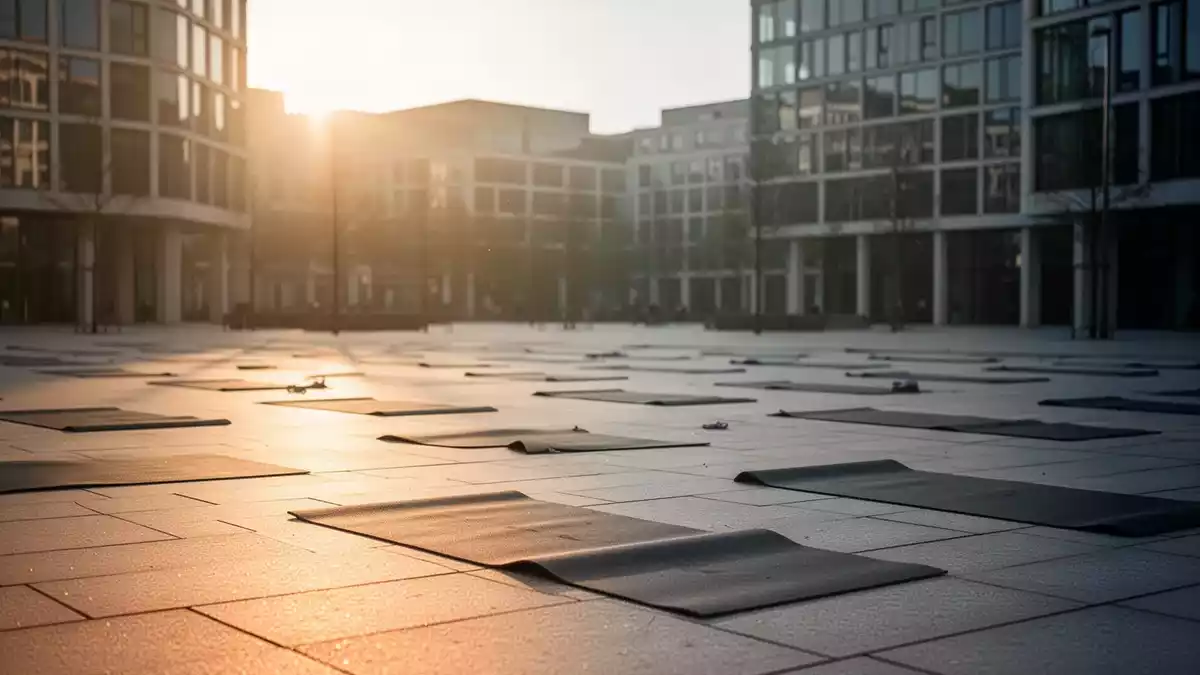 Yoga, Sommeroasen und Zuhörangebote beleben deutsche Innenstädte
