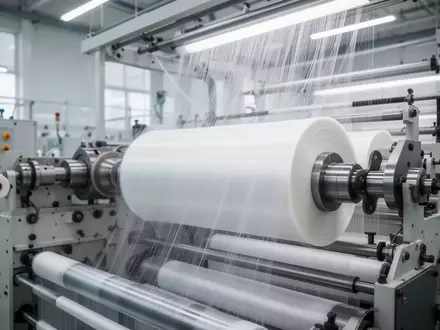 Moderne industrielle Anlage zur Produktion von Lyocell-Fasern in einer Textilfabrik. - Foto: über boerse-global.de