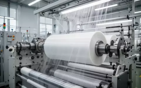Moderne industrielle Anlage zur Produktion von Lyocell-Fasern in einer Textilfabrik. - Foto: über boerse-global.de