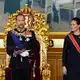 Im Parlament legte Haakon seinen Eid ab. An seiner Seite: Kronprinzessin Ingrid Alexandra.  - Bild: Lise Åserud/NTB Pool/dpa