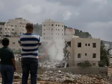 Immer mehr Menschen verlieren im besetzten Westjordanland alles.  - Foto: Majdi Mohammad/AP/dpa