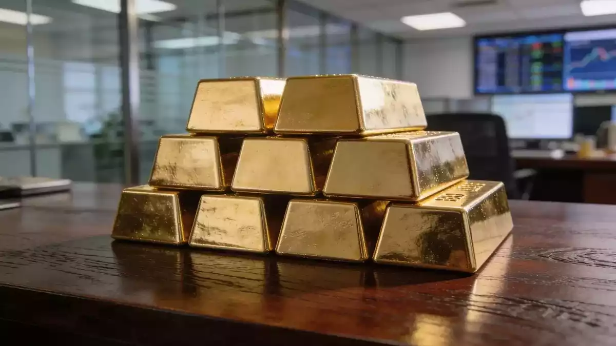 Gold Wavers as Fed Rate Hike Bets Clash with Central Bank Buying