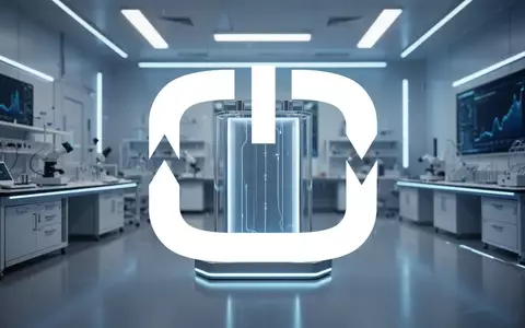 Abstrakte Darstellung moderner Hochtechnologie und Batterieforschung in einem professionellen Laborumfeld. - Foto: über boerse-global.de