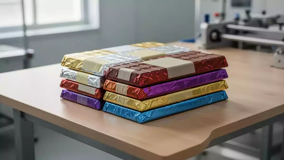 Ritter Sport klebt neue EU-Vorgaben auf alte Schokoladenverpackungen