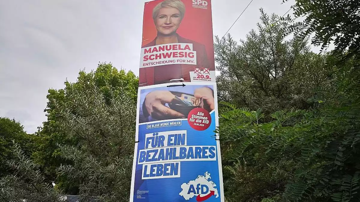 Forsa: SPD verringert in Mecklenburg-Vorpommern Abstand zur AfD