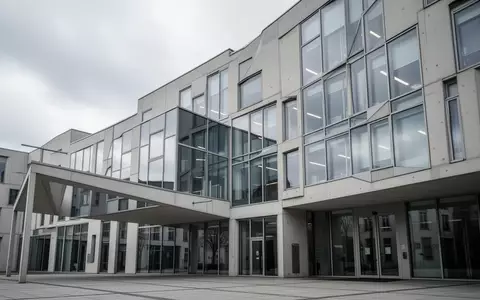 Moderne Fassade eines Berliner Finanzamtsgebäudes an einem bewölkten Tag. - Foto: über boerse-global.de