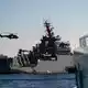 Das türkische Schiff TCG Isin (A-583) ermöglicht mit spezieller Robotertechnik besonders tiefe Tauchgänge. - Bild: Nedim Enginsoy/AP/dpa