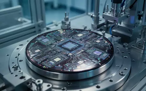 Ein hochmoderner Halbleiter-Wafer in einer sterilen Produktionsumgebung. - Foto: über boerse-global.de