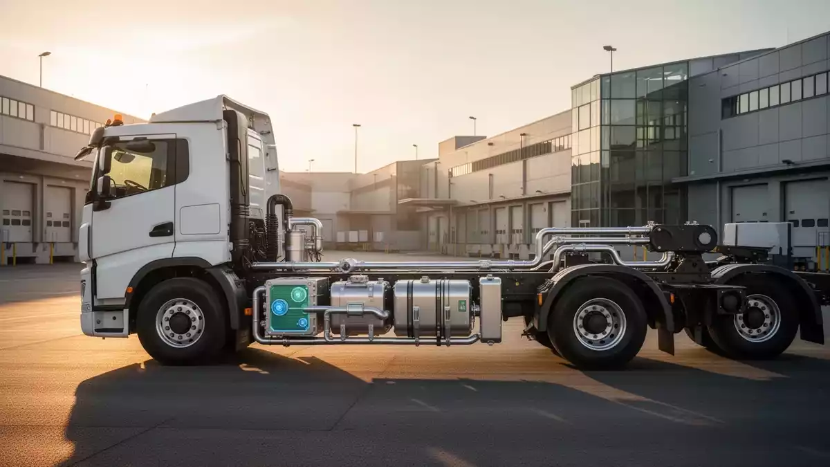 EKPO und Akkodis testen Wasserstoffantrieb im 40-Tonnen-Lkw