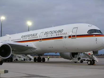 Airbus A350 der Flugbereitschaft (Archiv) - Foto: via dts Nachrichtenagentur