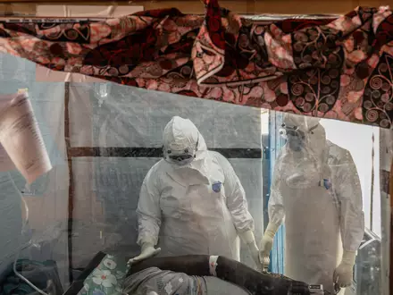 Täglich steigt die Zahl der bestätigten Ebola-Fälle im Kongo. (Archivbild) - Foto: Moses Sawasawa/AP/dpa