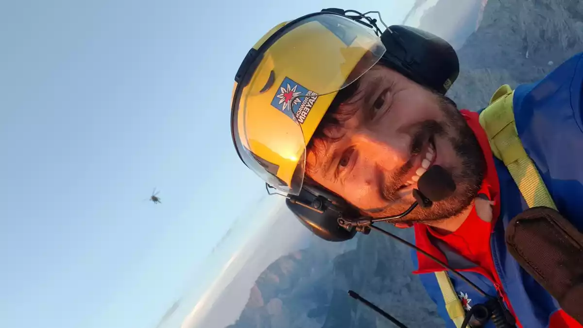  «Das Feedback war gigantisch», sagt Toni Vogg, Bereitschaftsleiter der Bergwacht Grainau. - Bild: --/Bergwacht Grainau/dpa