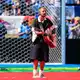 Justin Bieber bei einem seiner seltenen Auftritte beim Finale der Fußball-WM bei New York. (Archivbild) - Bild: Tom Weller/dpa
