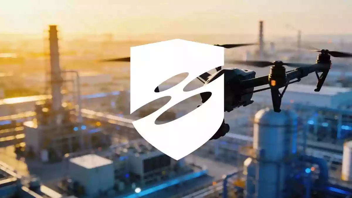 DroneShield Illustration mit AI erstellt.