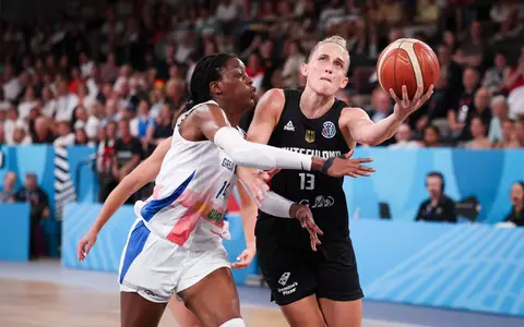 Auf Leonie Fiebich wird es bei der Basketball-WM ganz besonders ankommen. (Archivbild) - Foto: Christian Charisius/dpa