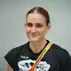 Endlich beim Team: Leonie Fiebich. - Bild: Soeren Stache/dpa