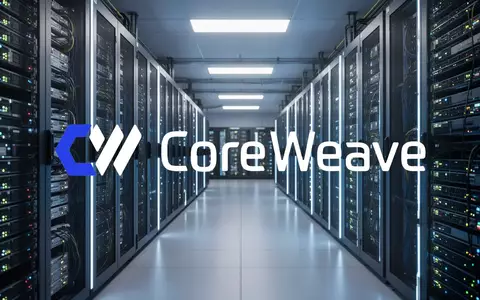 Moderne Serverinfrastruktur in einem Hochleistungs-Rechenzentrum mit blauer Beleuchtung. - Foto: über boerse-global.de